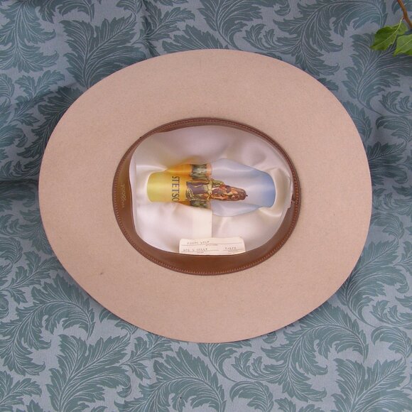 Vintage (new) men's STETSON cowboy hat - Picture 11 of 16